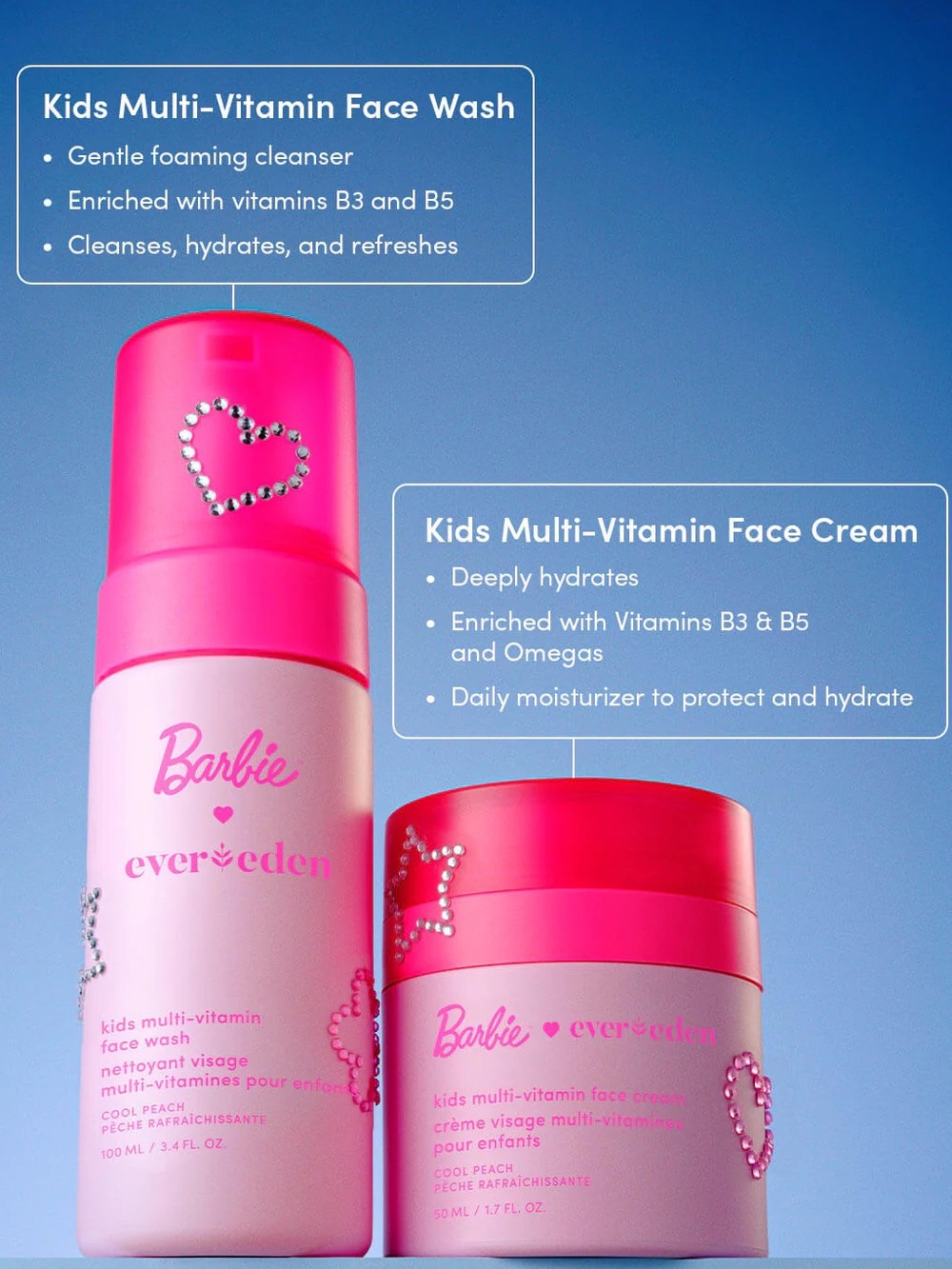 Barbie x Evereden Kids Happy Face Duo - BRAND NEW NEVER USED!! skincare beauty - Picture 5 of 7